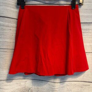 Spanx Red Skort With Built-In Shorts Size S